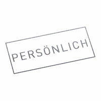 PERSÖNLICH | Stempel, selbstfärbend, Lagerstempel, 38 x 14 mm