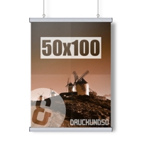 50 x 100 cm | Deckenhänger inkl. System