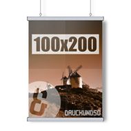 100 x 200 cm | Deckenhänger inkl. System