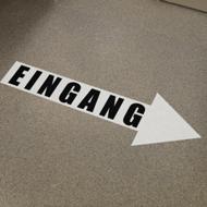 60 x 20 cm | Eingang