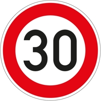 max. Tempo 30