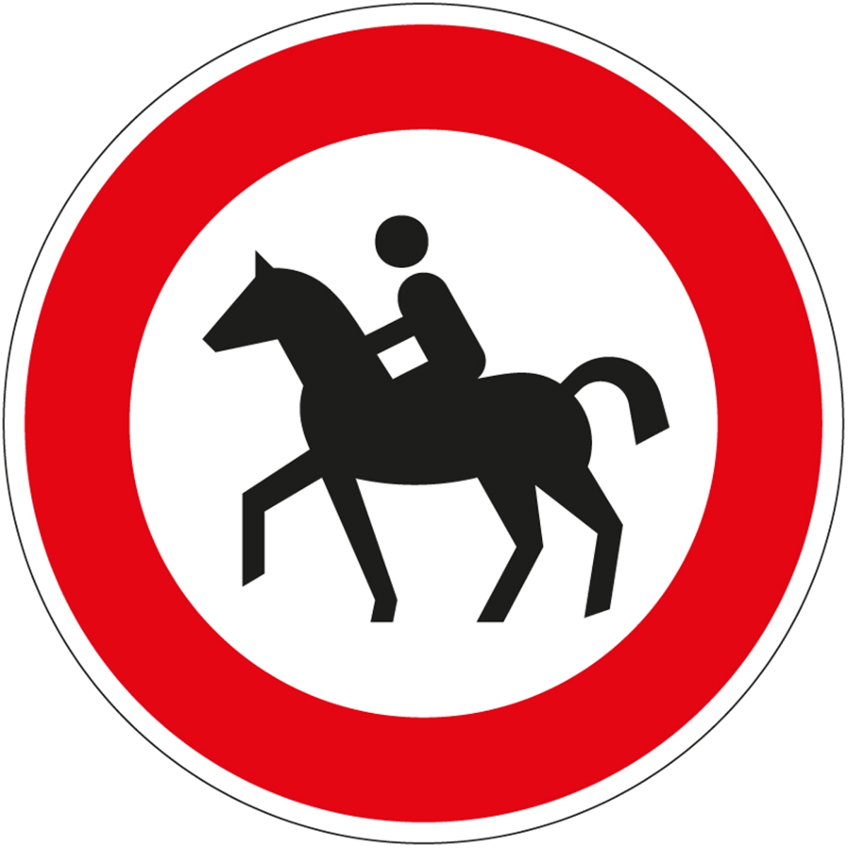 Reiten verboten