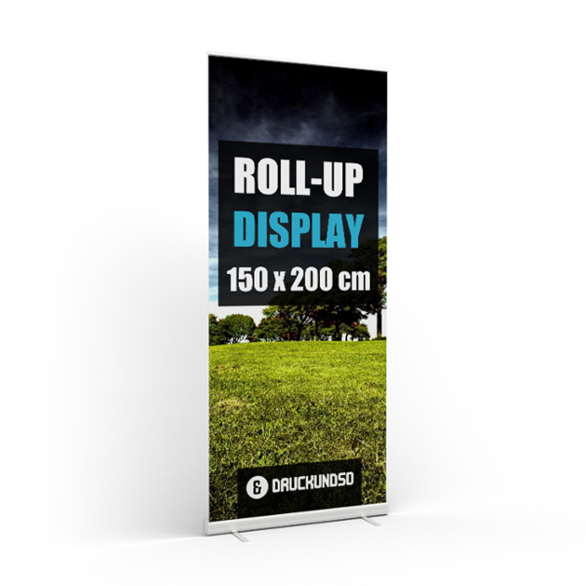 150 x 200 cm | Roll-Up Display