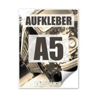 Aufkleber DIN A5