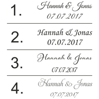 70 x 50 cm | Hochzeitsbaum Sepia