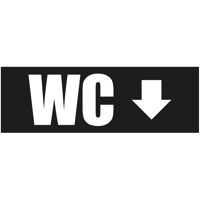 300 x 100 cm | WC Werbebanner, M2