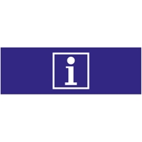 300 x 100 cm | Information Werbebanner