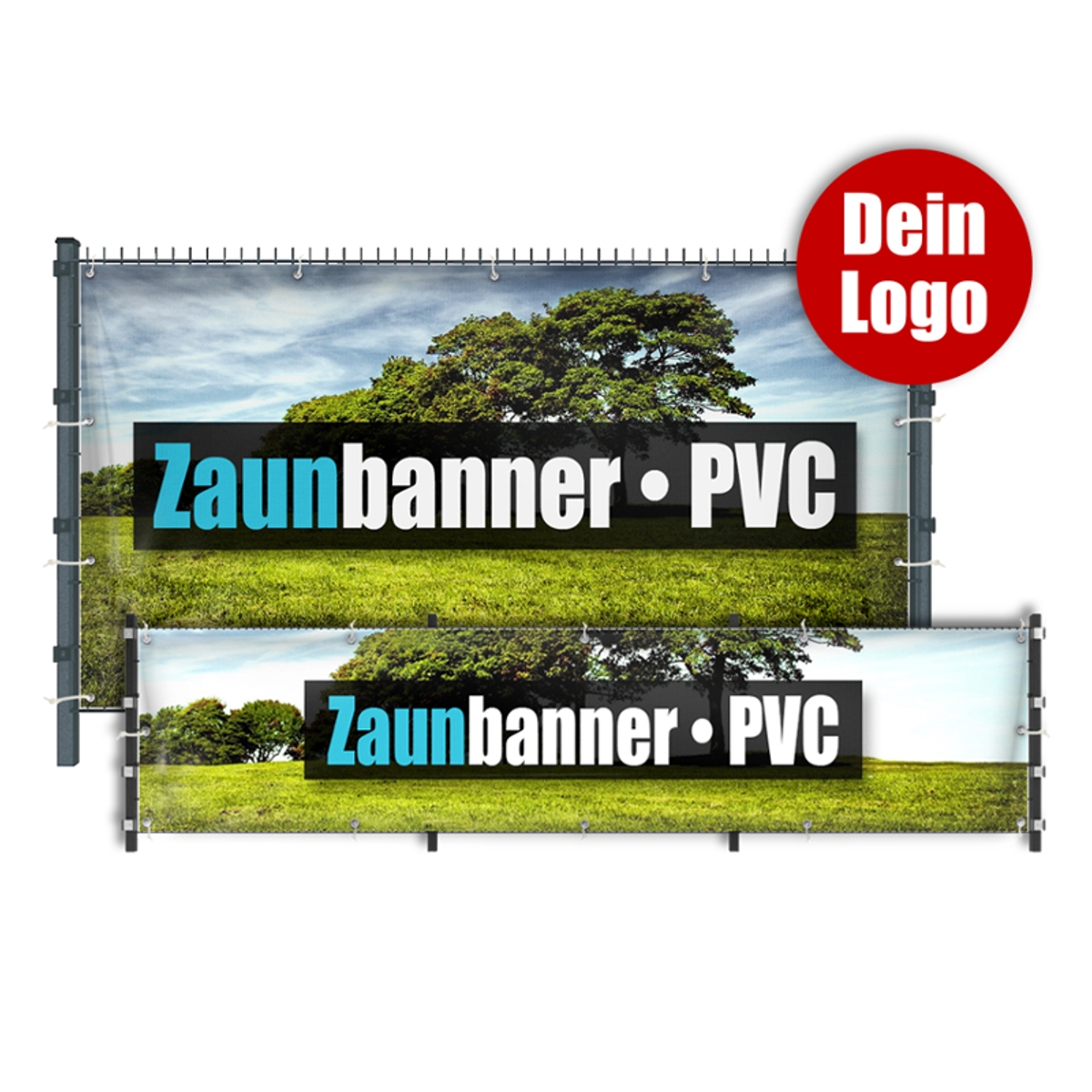 Zaunbanner PVC