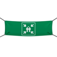 300 x 100 cm | Meeting Point Werbebanner