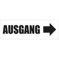 300 x 100 cm | Ausgang Werbebanner