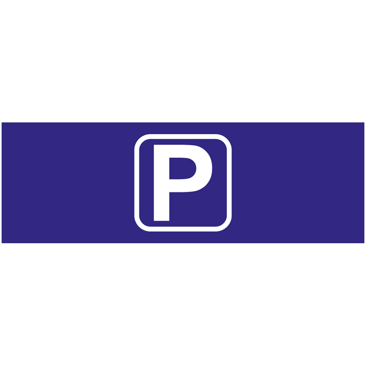 300 x 100 cm | Parkplatz Werbebanner