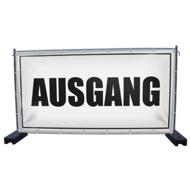 340 x 173 cm | Ausgang Bauzaunbanner (1441)