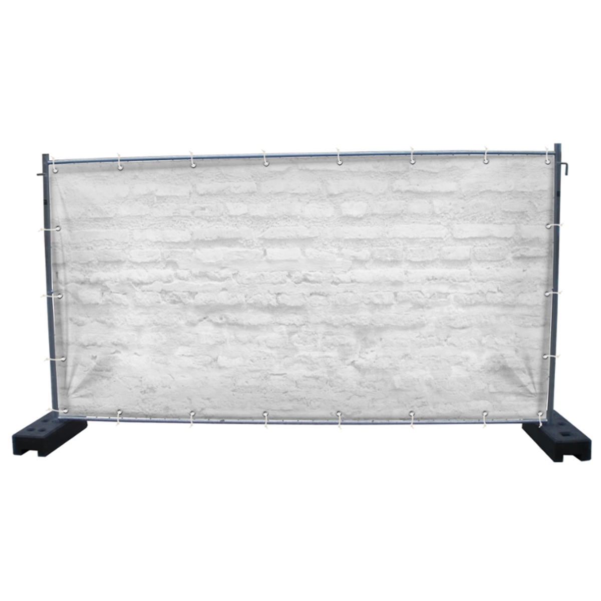 340 x 173 cm | Steinwand Bauzaunbanner (1626)