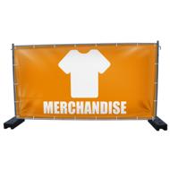 340 x 173 cm | Merchandise Bauzaunbanner (1643)