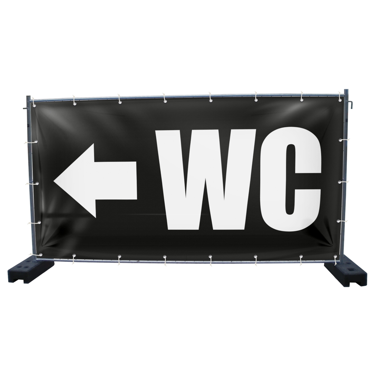 340 x 173 cm | WC Bauzaunbanner (1438)