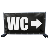 340 x 173 cm | WC Bauzaunbanner (1438)