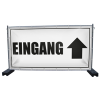 340 x 173 cm | Eingang Bauzaunbanner (1440)