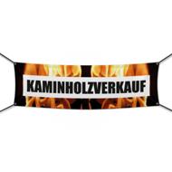 Kaminholz Verkauf Werbebanner, Wunschformat (2330)