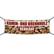 Kamin- und Brennholzverkauf Werbebanner | Wunschgröße (1608)
