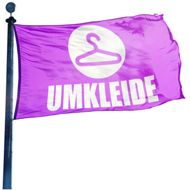 Umkleide Hissflagge, Fahne im Wunschformat (2268)