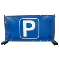 340 x 173 cm | Parkplatz Bauzaunbanner (1499)