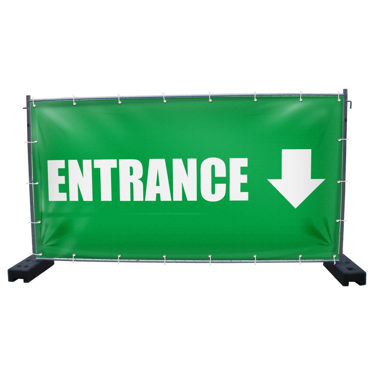 340 x 173 cm | Entrance Bauzaunbanner (1877)