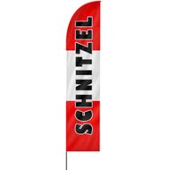 Straight | Schnitzel Beachflag (2617)