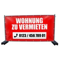 340 x 173 cm | Wohnung zu vermieten Bauzaunbanner (1474)