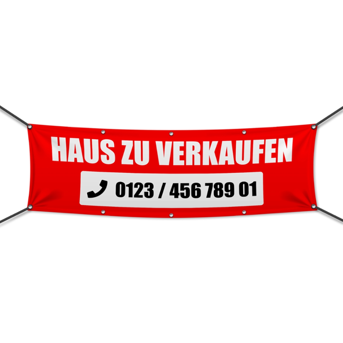 Haus zu verkaufen Werbebanner, Wunschformat (1718)