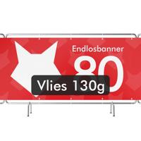 80 cm | Endlosbanner aus Vlies selbst gestalten